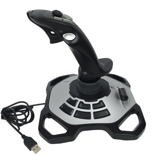 Logitech Extreme 3D Pro Joystick USB Controller Windows Flight Simulator JUK-17 - Picture 3 of 12